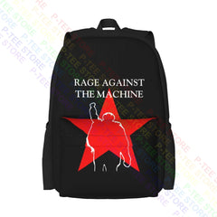 Rage Against The Machine Battle Ratm Large Capacity Backpack Gym Art Print