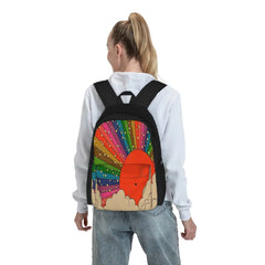 Rainbow 70s Sun Backpacks Men's Backpacks Bags For Women