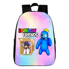 Rainbow Kindergarten Infantile Small Backpack for Kids Baby Cartoon School Bags