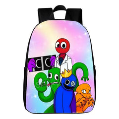 Rainbow Kindergarten Infantile Small Backpack for Kids Baby Cartoon School Bags