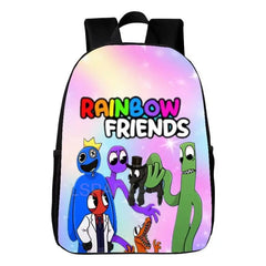 Rainbow Kindergarten Infantile Small Backpack for Kids Baby Cartoon School Bags