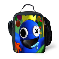 Rainbow Lunch Bag Kid Waterproof Portable Zipper Thermal Oxford Cooler