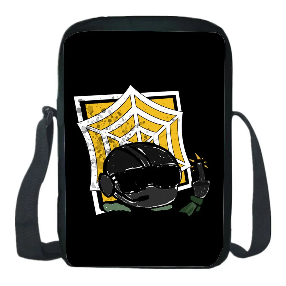 Rainbow Six Siege Shoulder Bag Men Messenger Bags Students Rucksack