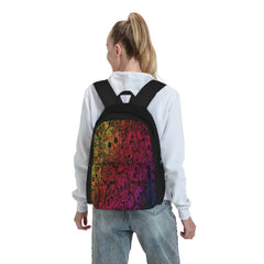 Rainbow Sugar Skulls Backpacks Men's Backpacks Bags For Women Retro