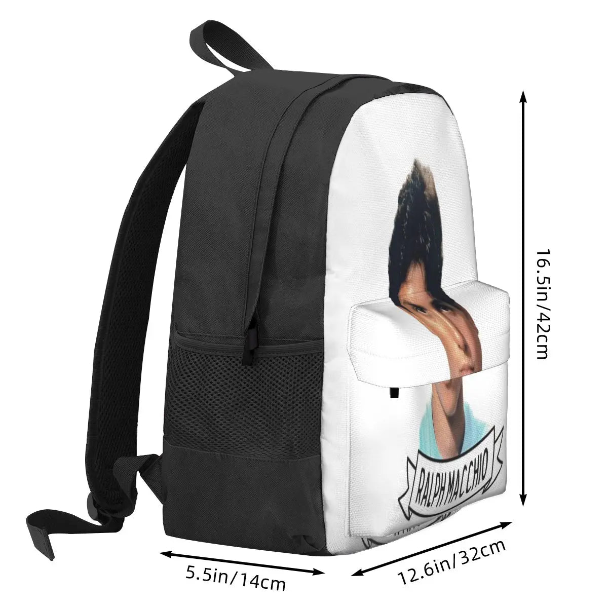Ralph Macchio Banner Backpacks Men's Backpacks Bags For Women Rucksack Backpack
