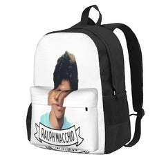 Ralph Macchio Banner Backpacks Men's Backpacks Bags For Women Rucksack Backpack