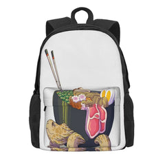Ramen Tortoise Backpacks Men's Backpacks Women's Bags School Backpacks
