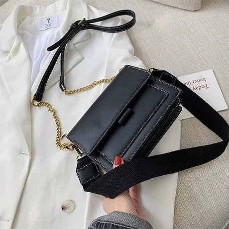 Women's Small Shoulder Bags Patchwork Messenger Bags Girls Crossbody Bags