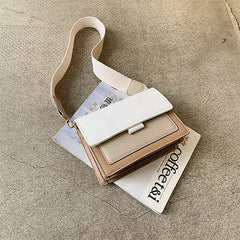 Women's Small Shoulder Bags Patchwork Messenger Bags Girls Crossbody Bags