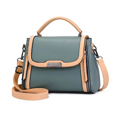 Arrive Women's Shoulder Bags High Pu Leather Handbags Girls Patchwork Messenger