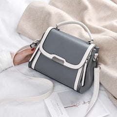 Arrive Women's Shoulder Bags High Pu Leather Handbags Girls Patchwork Messenger