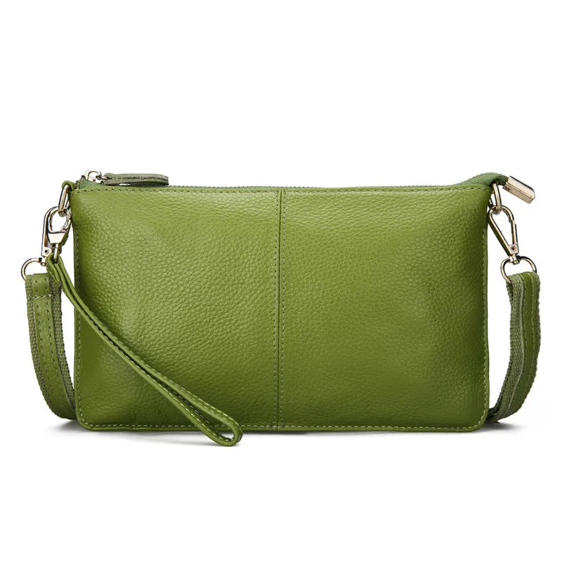 RanHuang Women Leather Clutches Crossbody Bags Small Clutch Bags