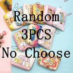 3PCS Hello Kitty & Sumikkogurashi Coin Purse & Keychains Set