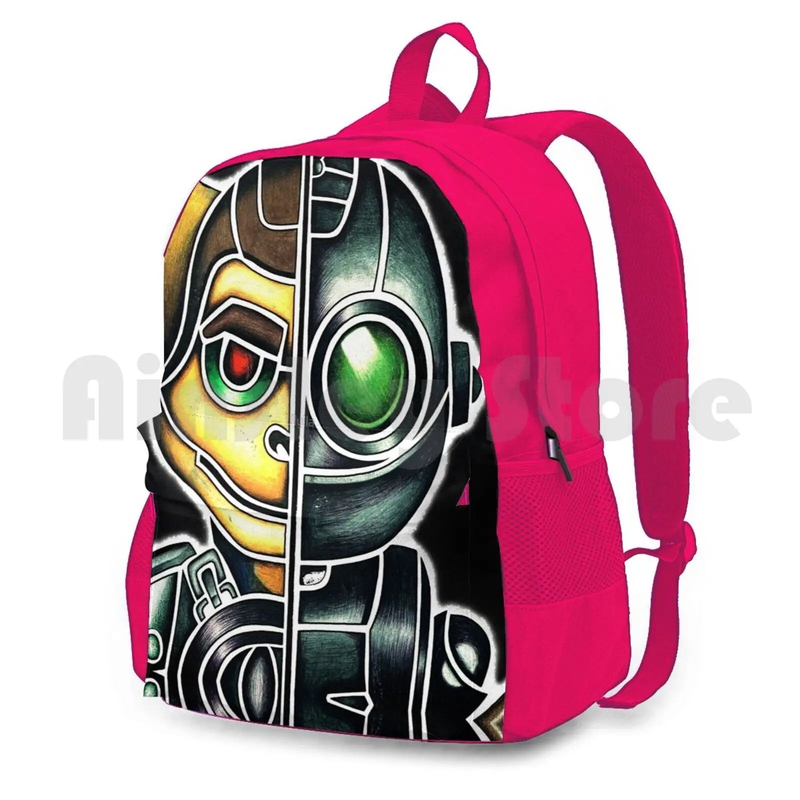 Ratchet & Clank Hiking Backpack Outdoor Sports Bag