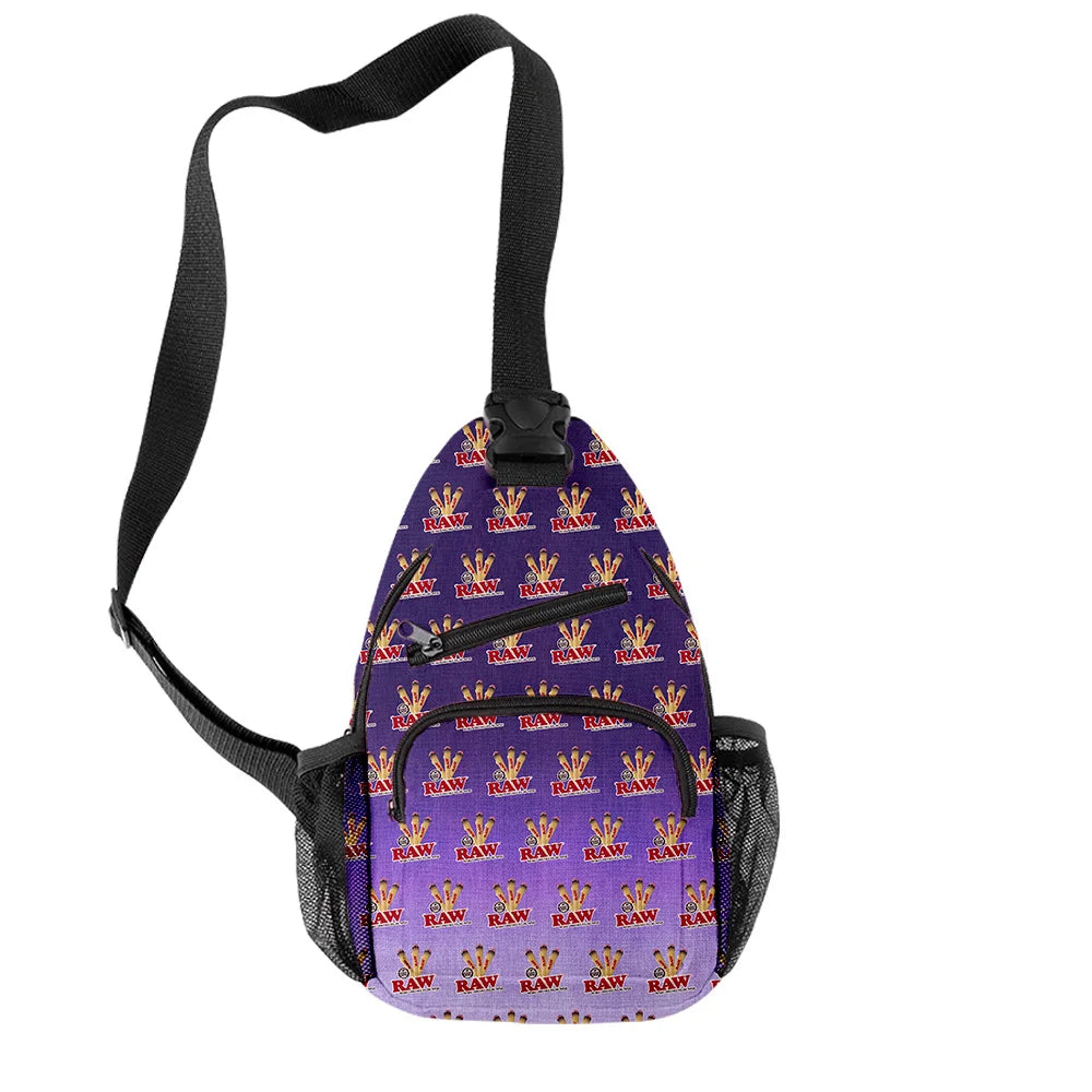 Raw Cigar Cigarette Tobacco 3D Print Boys/Girls Chest Bags