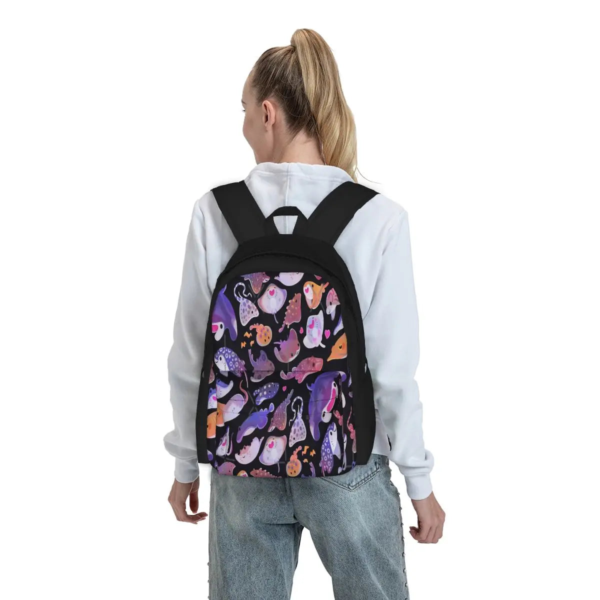 Ray 1 Backpack Men Women School Travel Bag