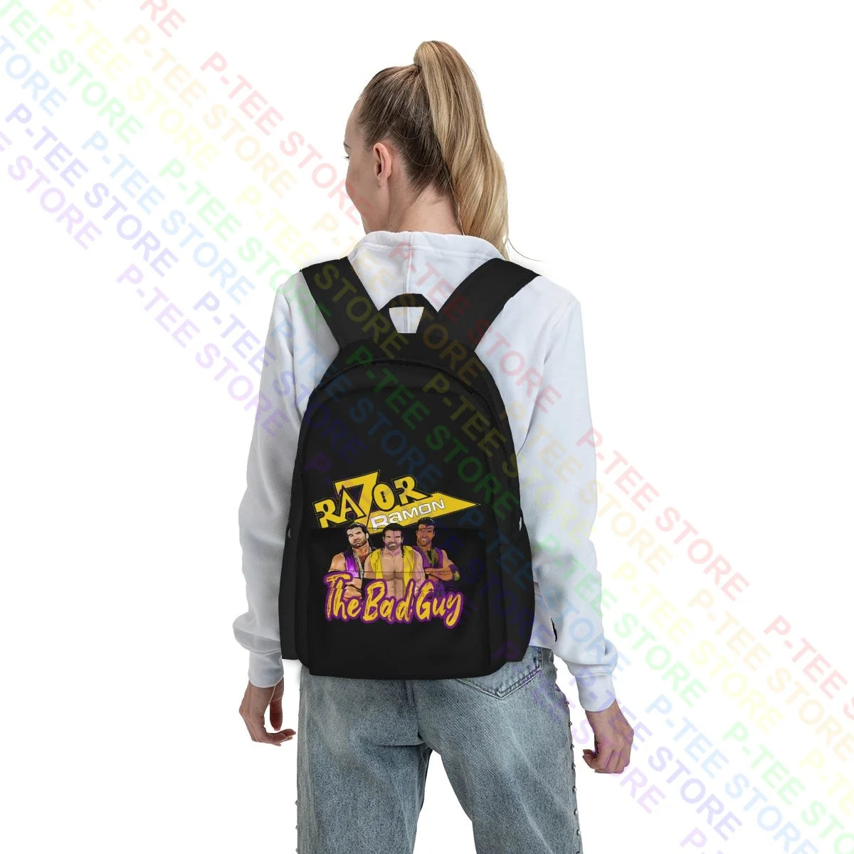 Razor Ramon Wrestler Large Capacity Backpack