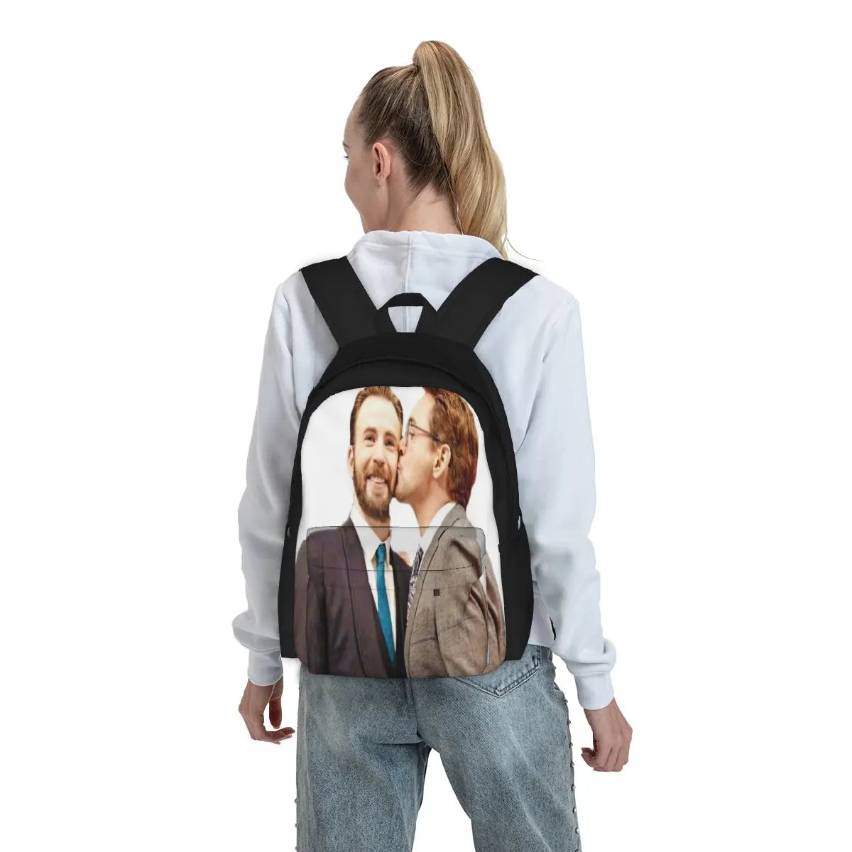 RDJ & Evans Kiss Backpacks - Recycled Bags for Men and Women