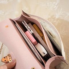 Korea Messenger Bag PU Crossbody Sling Handbag Women's Bags Small Square Bag