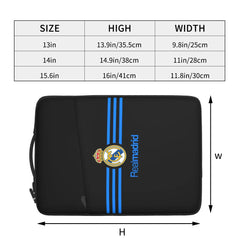 Real Madrid Waterproof Laptop Bag 13-15 Inches