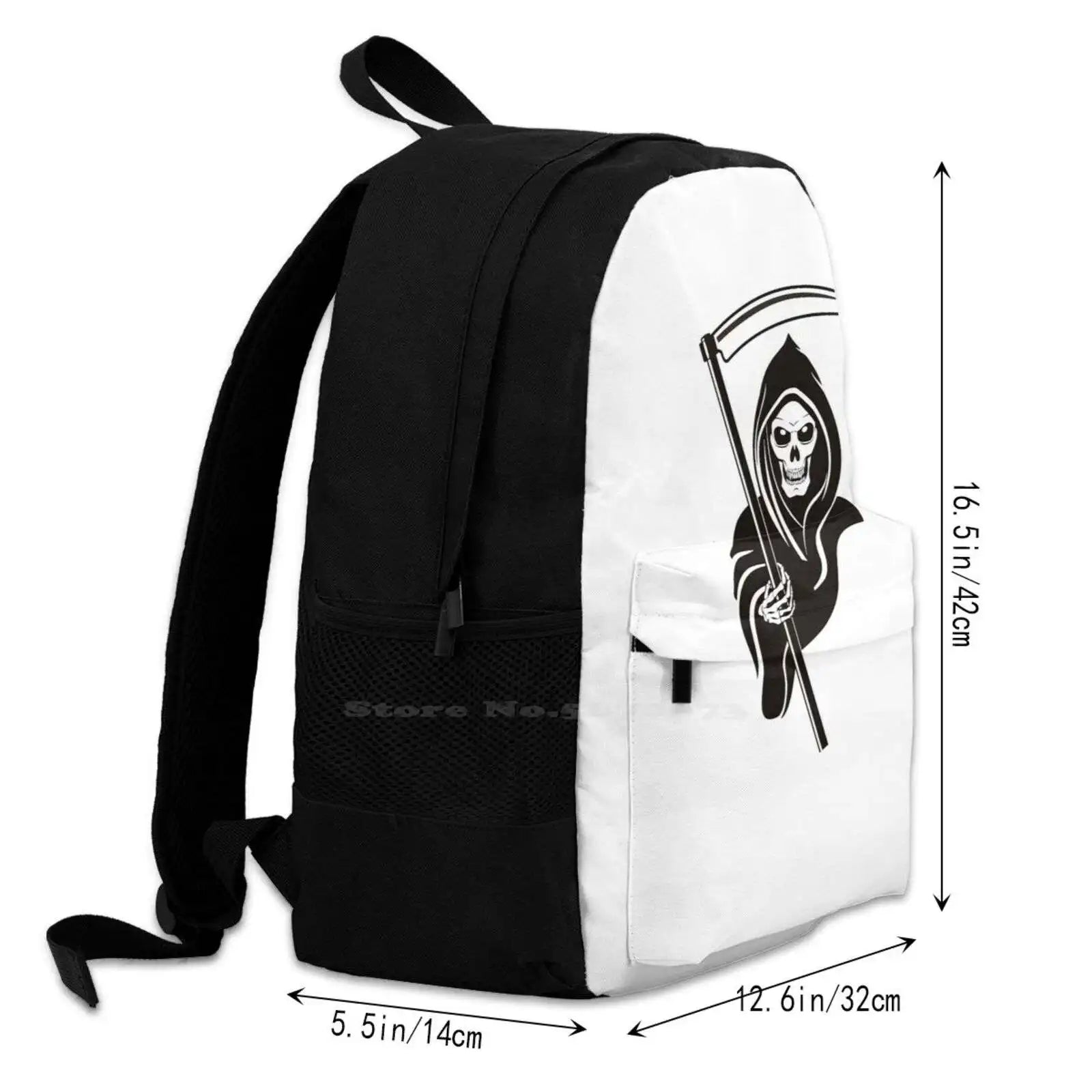 Reaper Cushion Bag Backpack For Men Women Girls Teenage