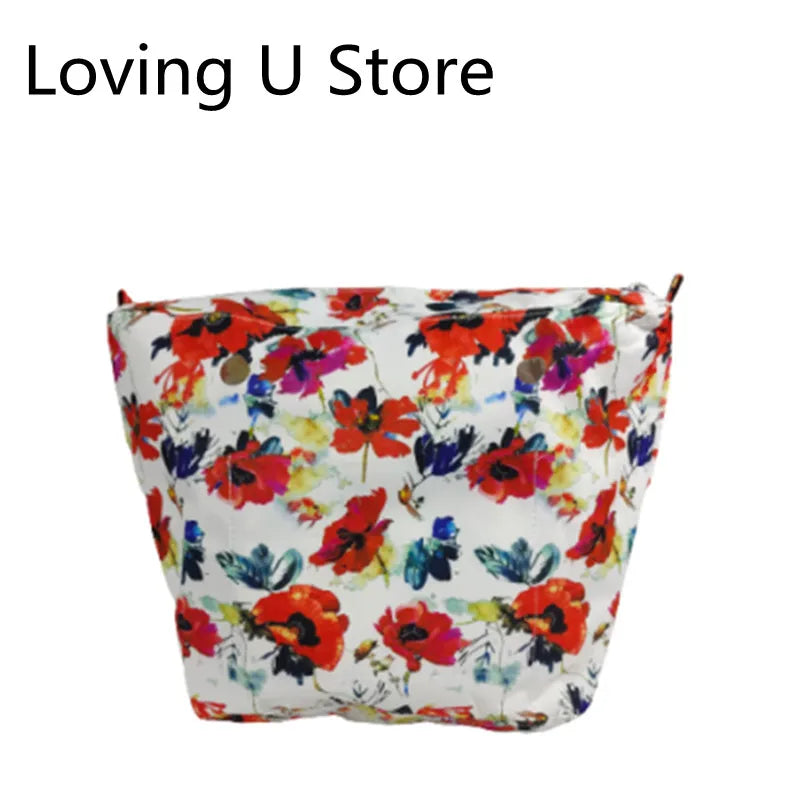 Red Classic Standard Obag Bag Lining Tote Bag Urban