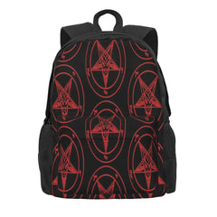 Baphomet Harajuku Backpacks Men's & Women's Bag