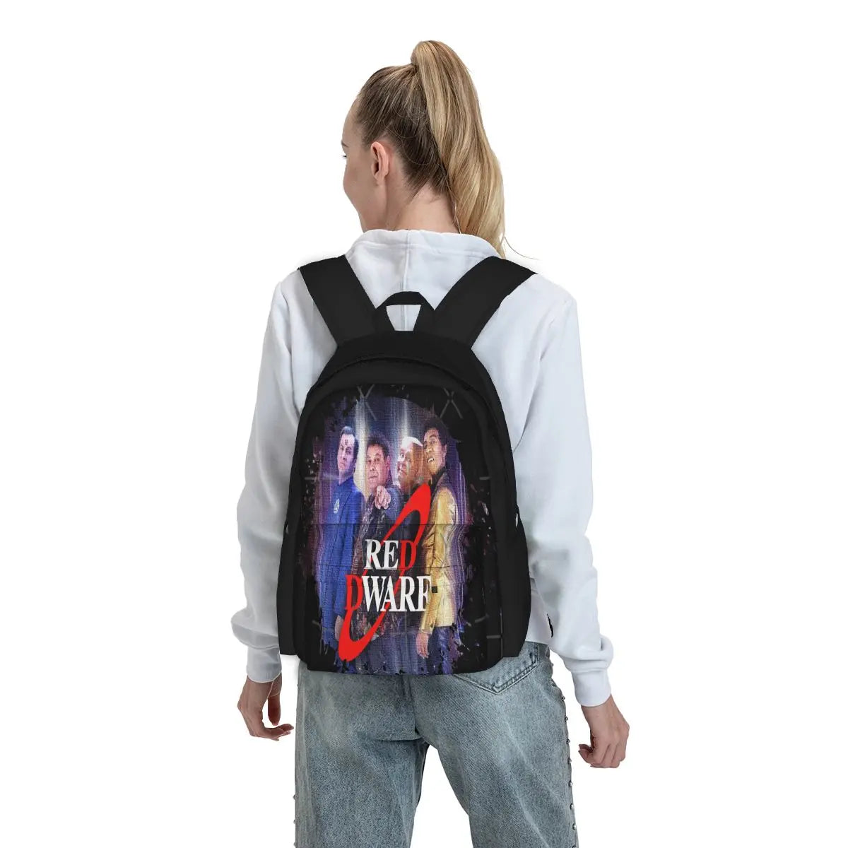 Red Dwarf - Crew 2 Backpacks Men's & Women's Travel Bags