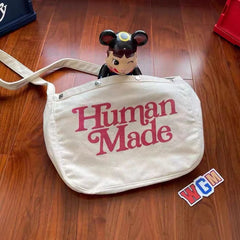 HUMAN Girls Don?t Cry Khaki Canvas Backpack