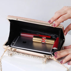Red Handbags Crossbody Party Purse Small Clutch Women's Shoulder Bag