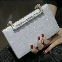 Red Handbags Crossbody Party Purse Small Clutch Women's Shoulder Bag