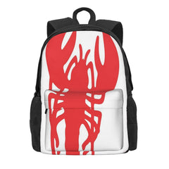Red Lobster Backpacks Men's & Women's Harajuku Backpack