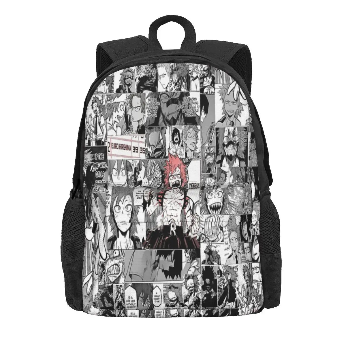 Red Riot Manly-Hearted Hero Backpacks Men's Backpacks Bags For Women