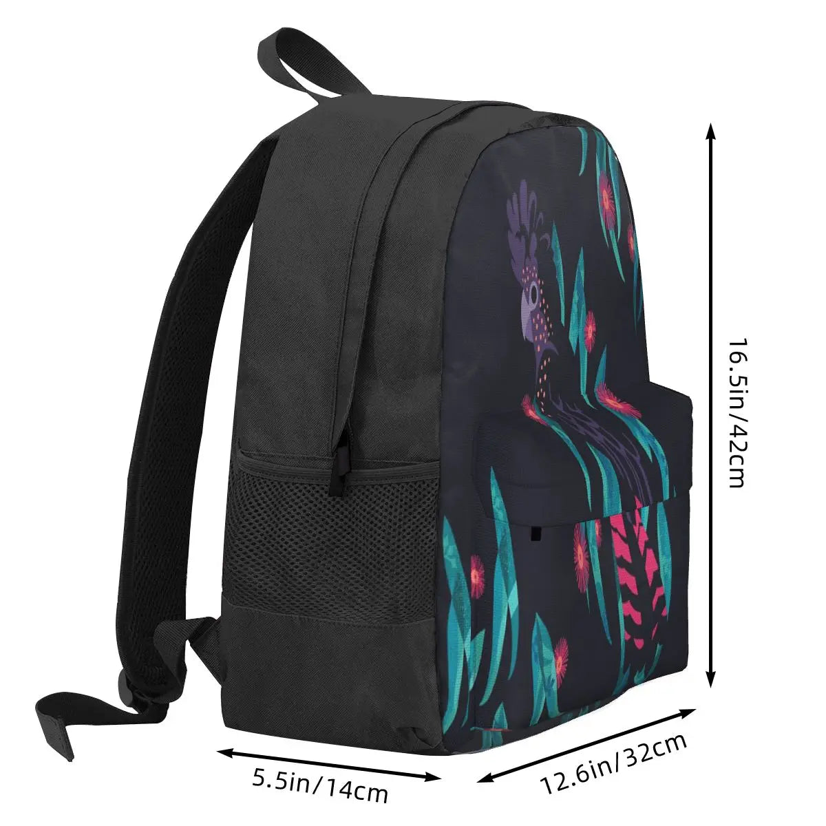 Red-Tailed Cockatoo Print Backpack