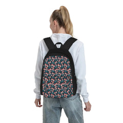 Red Toadstools Backpacks Men's Backpacks Bags For Women Kpop Zipper
