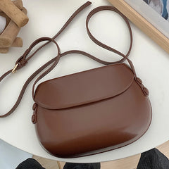 Red Women Saddle Bag Retro Style