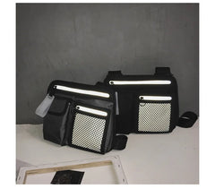 Reflective Men Chest Rig Bag Tactical Hip-hop Chest Bag Men Functional Vest Pack