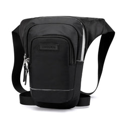 Reflective Nylon Drop Leg Bags Thigh Hip Bum Belt Bag Waist Fanny Pack