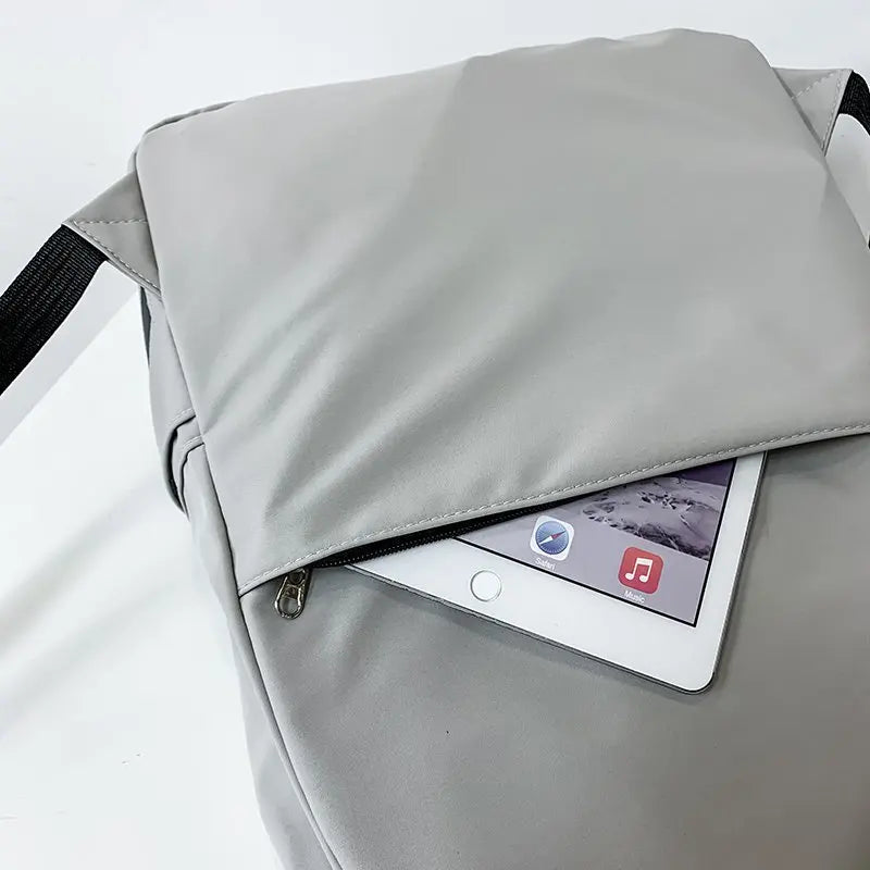 Reflective Stripes Backpack Unisex Waterproof Oxford Backpack