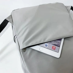 Reflective Stripes Backpack Unisex Waterproof Oxford Backpack
