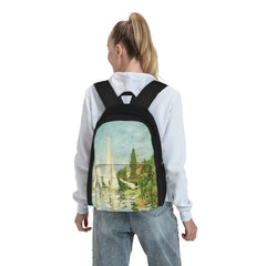 Monet Regattas At Argenteuil Backpacks Men's Bags For Women