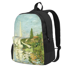 Monet Regattas At Argenteuil Backpacks Men's Bags For Women