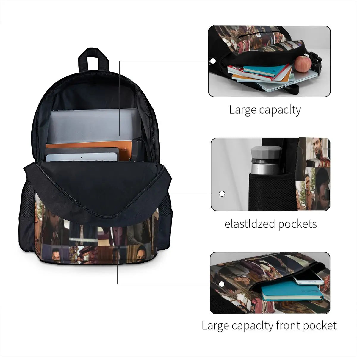 Rege Jean Page Backpacks Men's Backpacks Bags For Women Plain