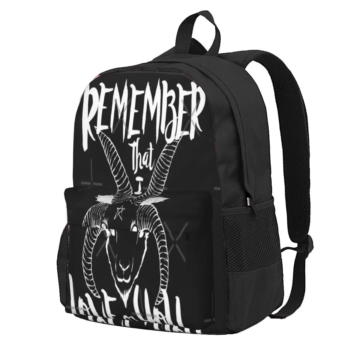 I Love You Backpacks Men's Bags Women Zipper School Girls