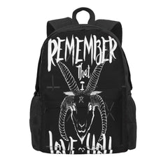I Love You Backpacks Men's Bags Women Zipper School Girls