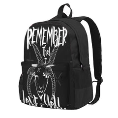 I Love You Backpacks Men's Bags Women Zipper School Girls