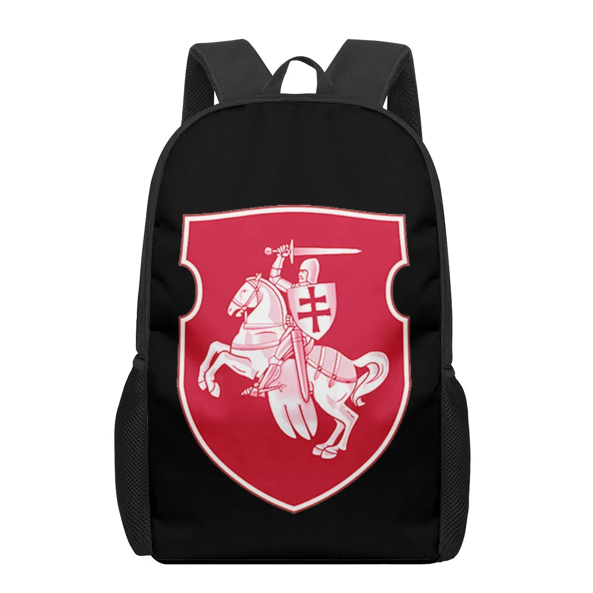 Belarus National Flag 3D Print Book Bag Set for Boys Girls Kids Backpack