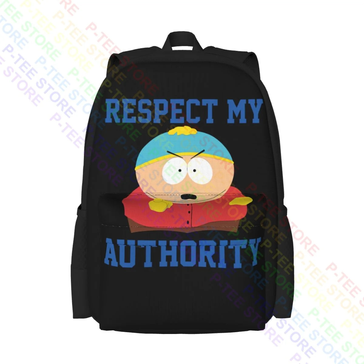 Respect My Authority Cartman Backpack Vintage Eco-Friendly