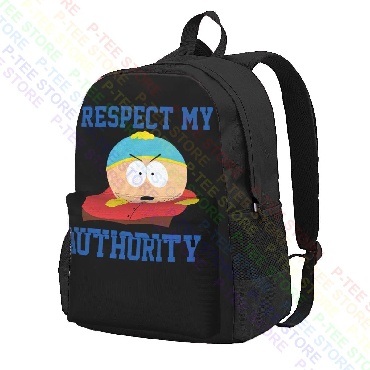 Respect My Authority Cartman Backpack Vintage Eco-Friendly