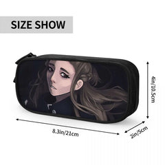 Anime Death Pen Box Zipper Pen Bag Child Stationery Gift